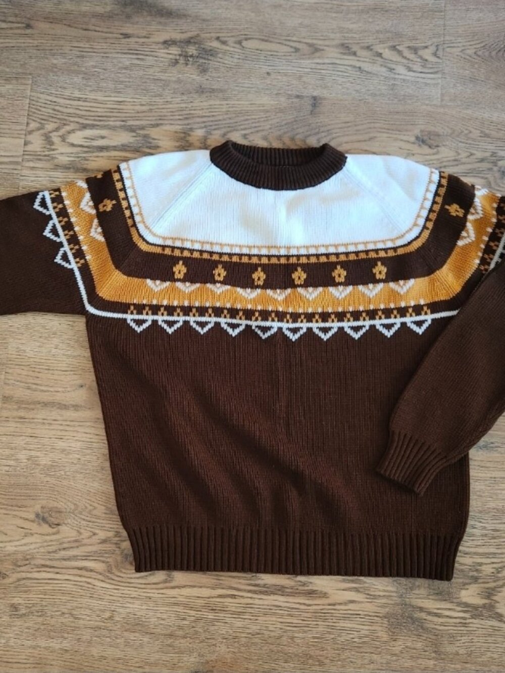 Vintage 70s Acrylic Knit Sweater